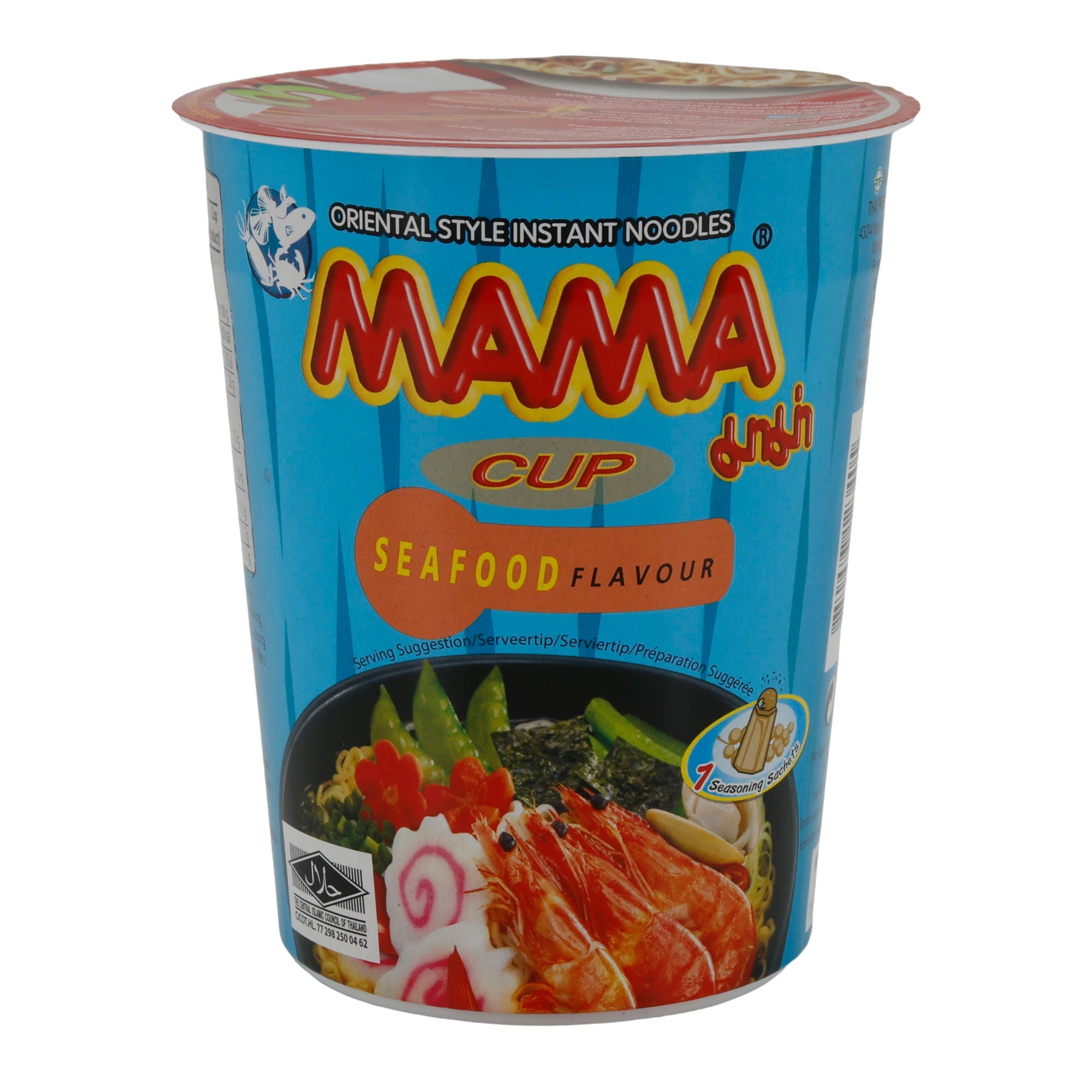 Cup Instantnudeln Seafood Flavour MAMA | Instant-Nudeln | 70 g MAMA